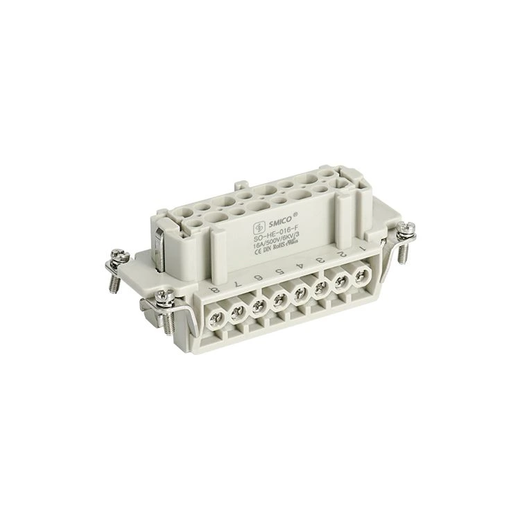 Advantages Of Rectangular Industrial Plug Heavy-duty Connectors