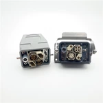 Coaxial Electric Terminal Crimp Heavy Duty Connector