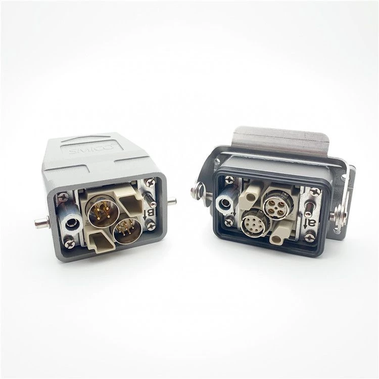 Coaxial Electric Terminal Crimp Heavy Duty Connector