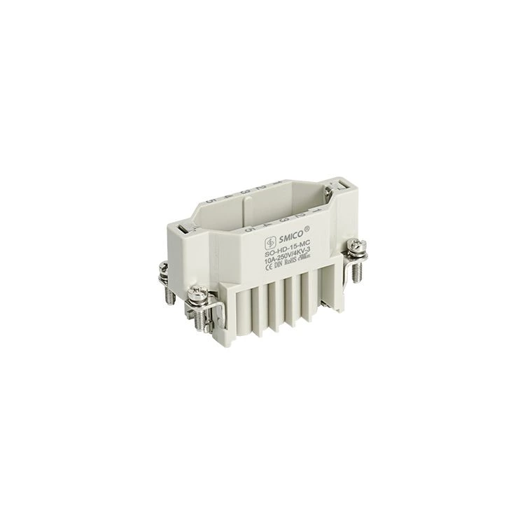 Rectangular Industrial Plug Electrical Performance Connector