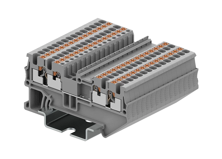 Push in terminal block