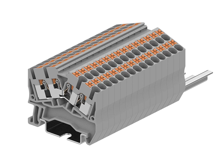 SMICO push in widely terminal quick wire Din Rail