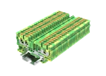 PT2.5-4-PE push in spring guide rail terminal