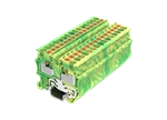 PTM1.5-2-PE push in spring guide rail terminal