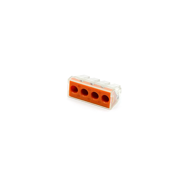 773 series wire terminal connector 104D quick connector 4pin push wire connector