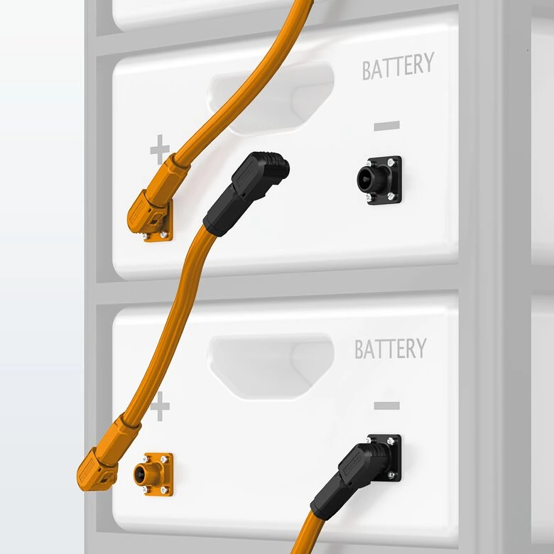 Lithium Battery Connector Inner Screw Socket Energy Storage Connector ESS-120A-25-C-OR-00