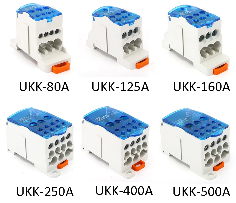 Distribution Box Din Rail Terminal Block UKK Series