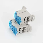 Distribution Power UKK 160A Screw wire Terminal Block Rail Mounted