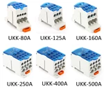 80A  Din Rail Distribution box  terminal block junction box with cover
