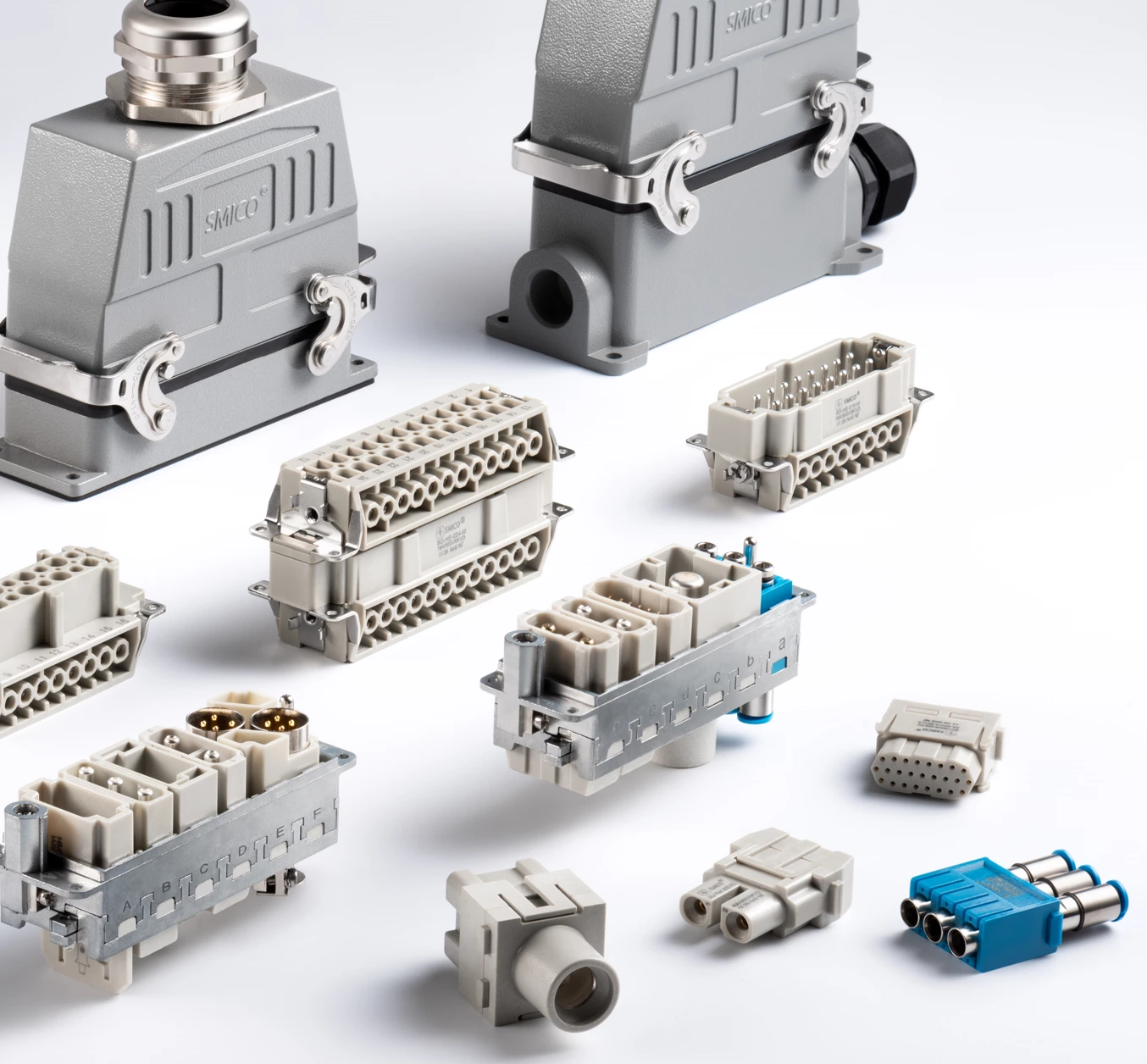 Combination application and convenience analysis of heavy-duty connector modules